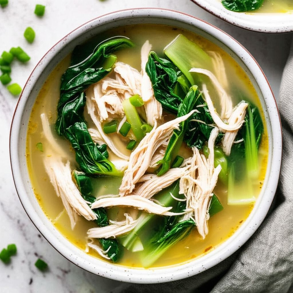 Chicken Bok Choy Soup