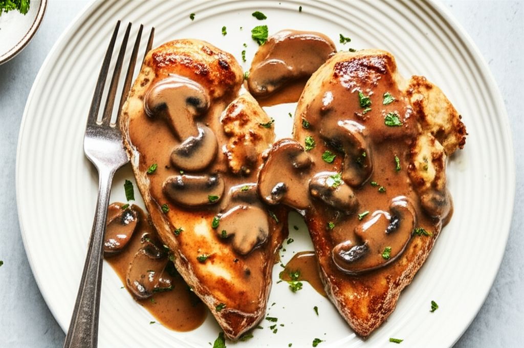 Chicken Breasts with Balsamic Vinegar and Garlic