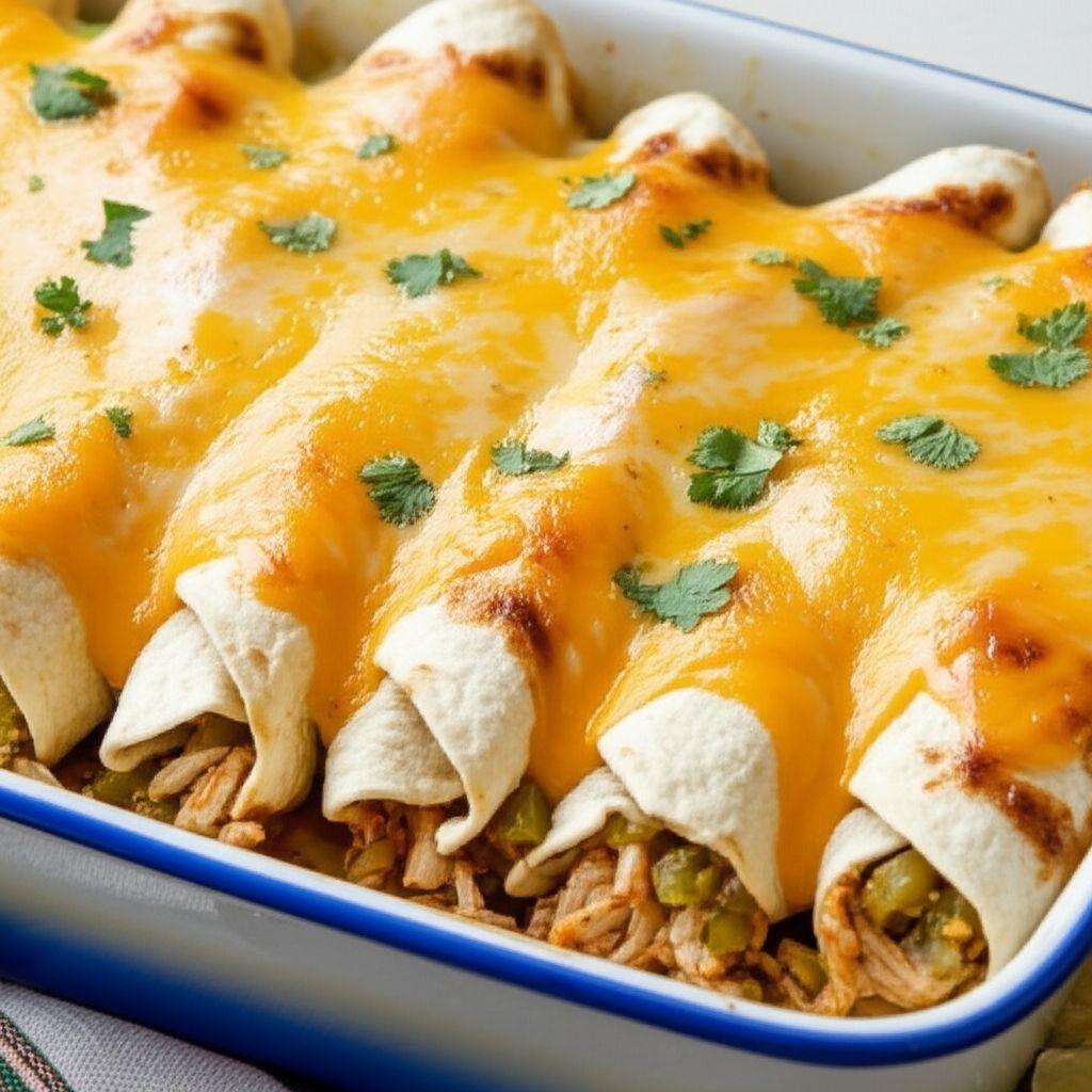 Chicken Enchiladas Suizas