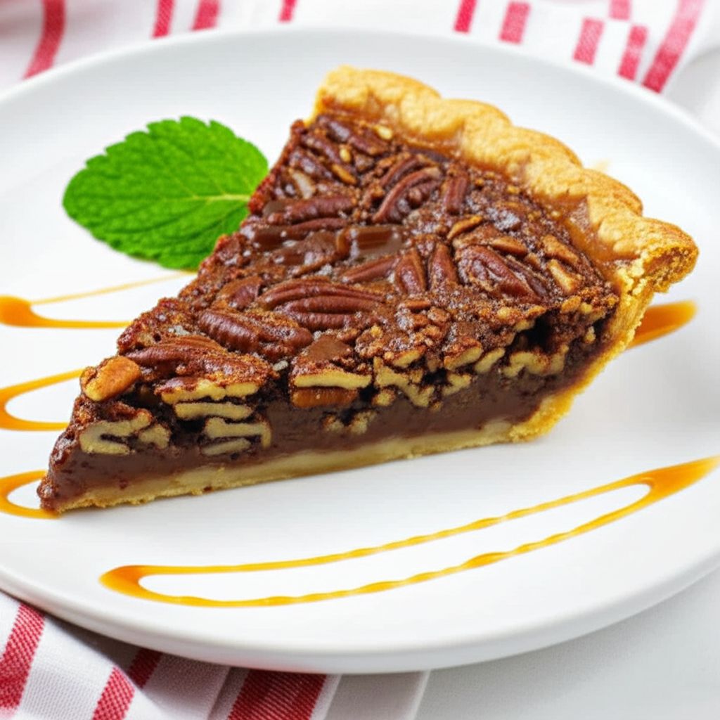 Chocolate Bourbon Pecan Pie