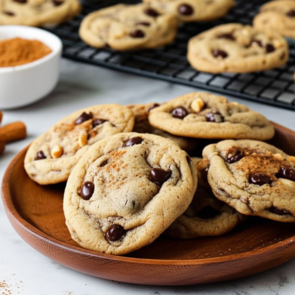 Chocolate Chip Cinnamon Cookies