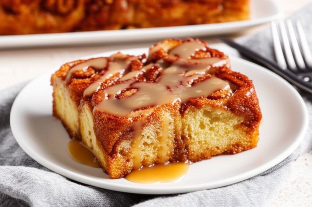 Cinnamon Roll Bread Pudding
