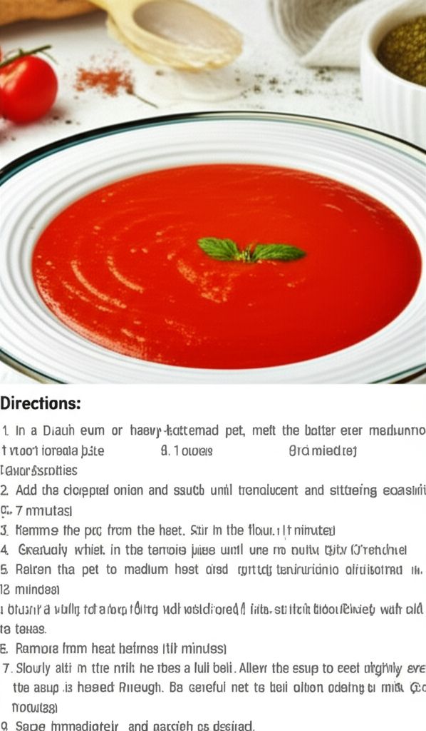 Cream of Tomato Soup