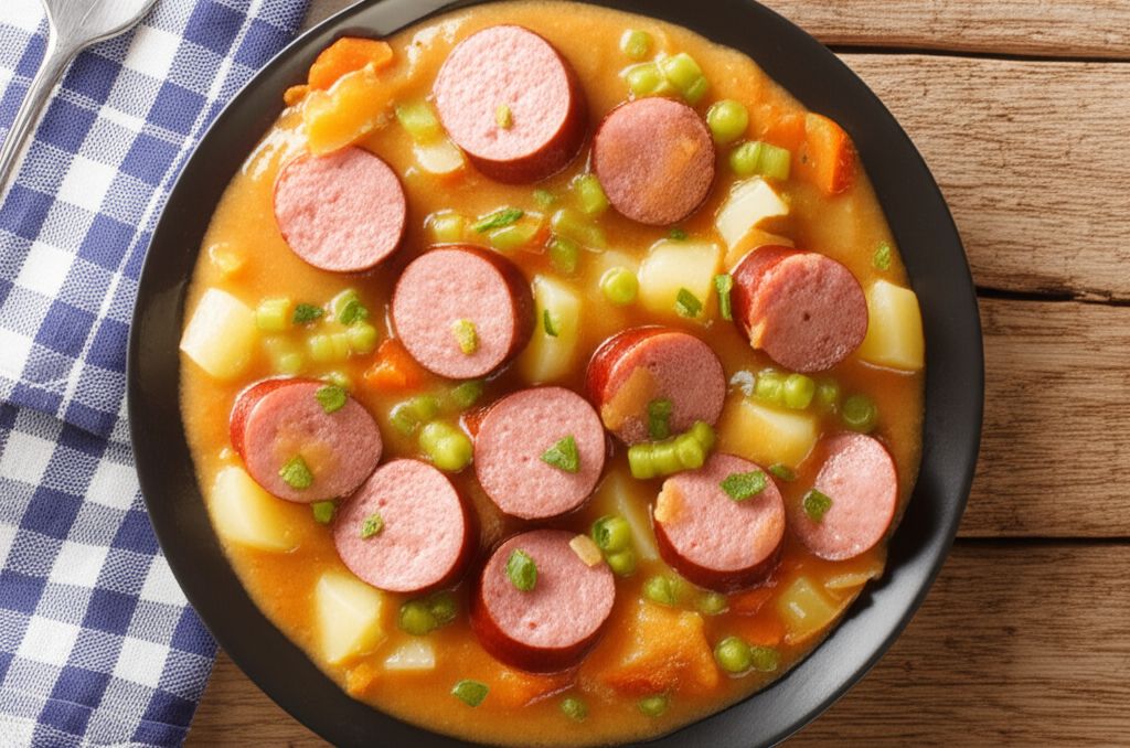 Creamy Kielbasa and Potato Soup