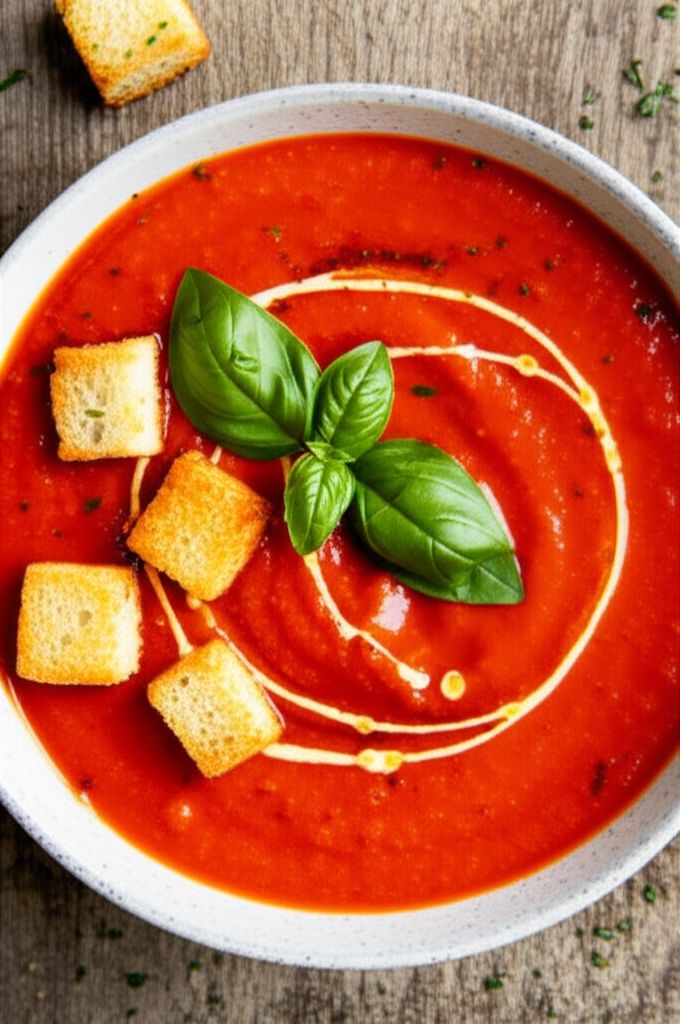 Creamy Tomato Soup (No Cream)