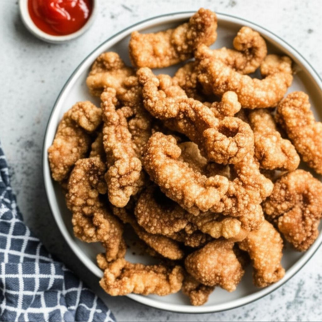 Crispy Fried Chicken Skin