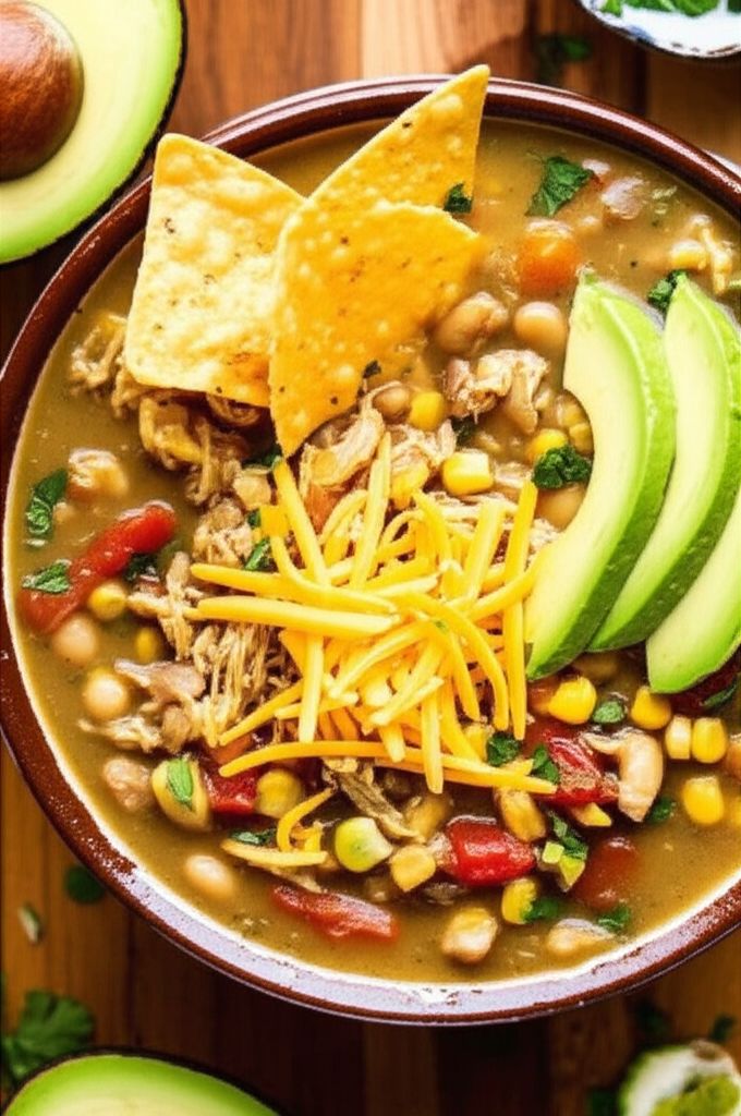 Crockpot Chicken Chili