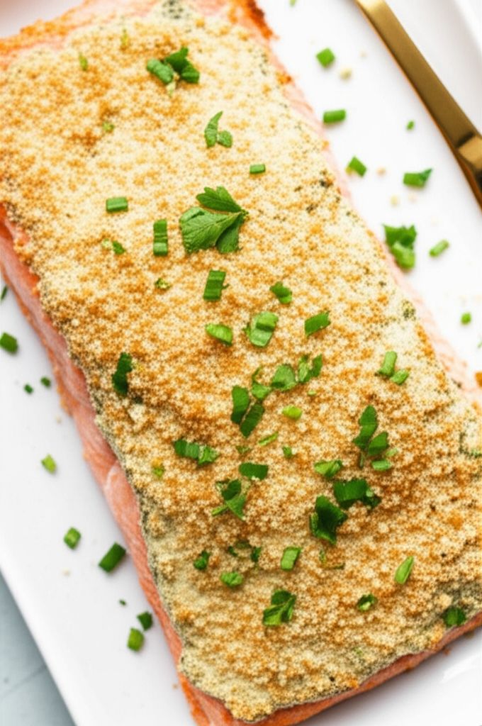 Delicious Feta-Crusted Salmon