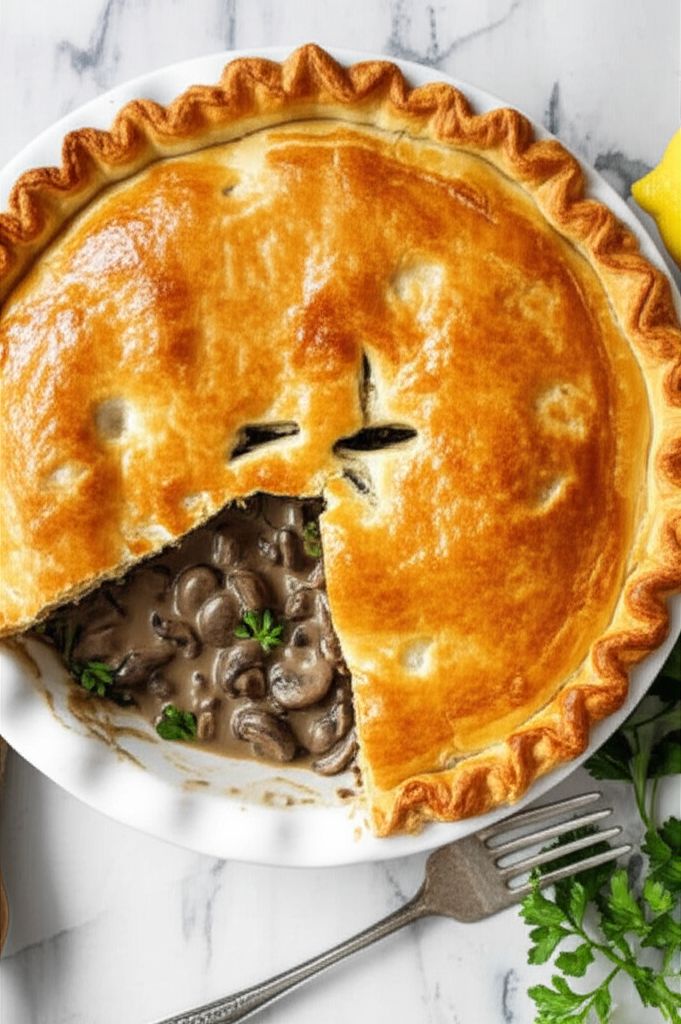 Elegant Mushroom Pie Recipe
