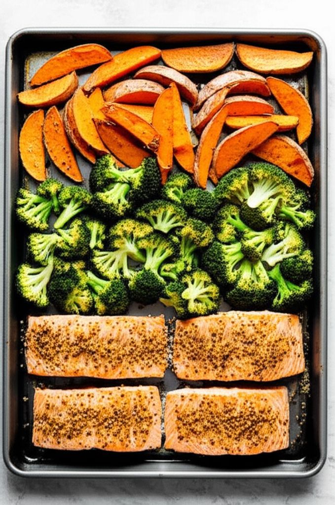 Everything Salmon Sheet Pan Dinner