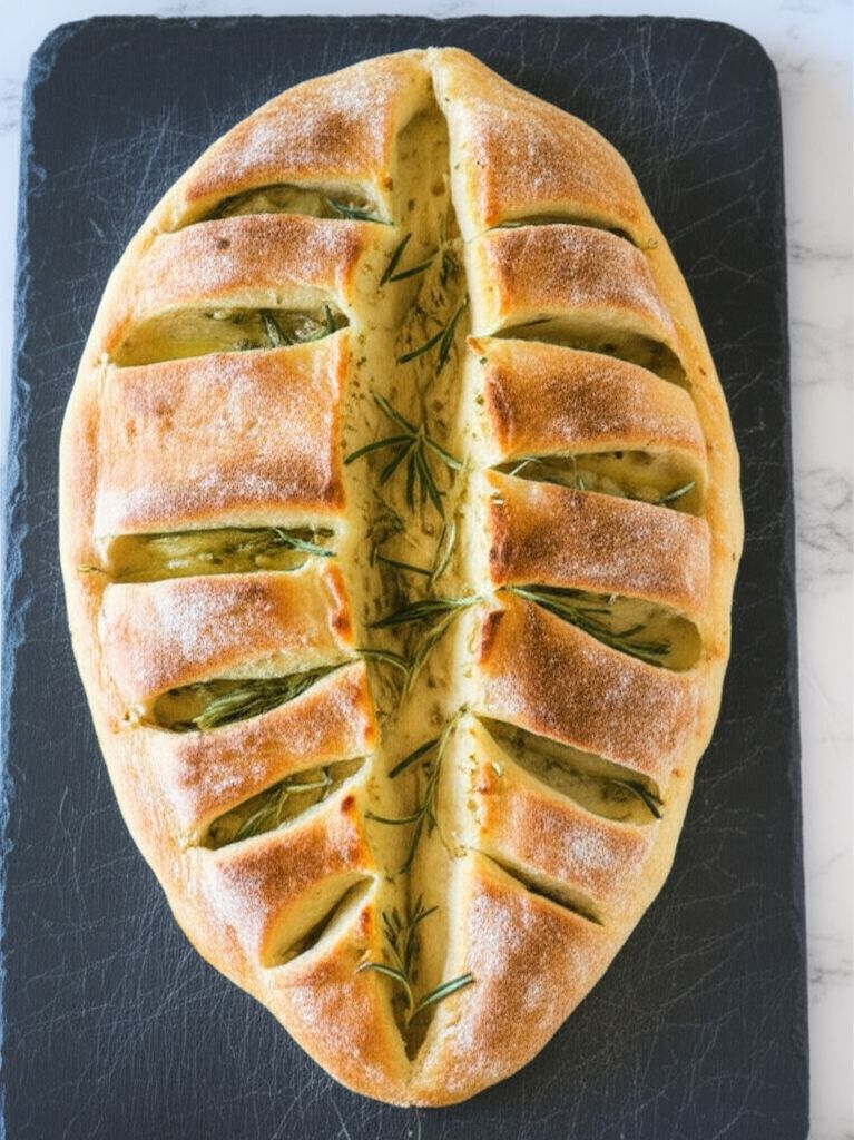 Fougasse (French-Style Flatbread)
