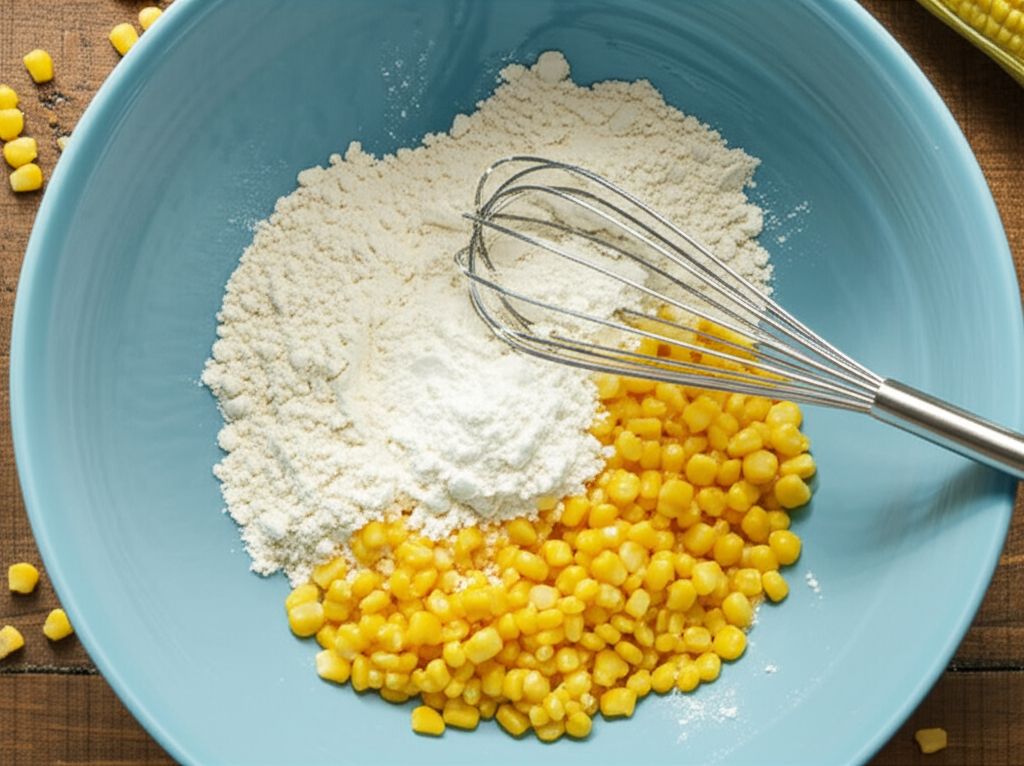 Fresh Sweet Corn Fritters
