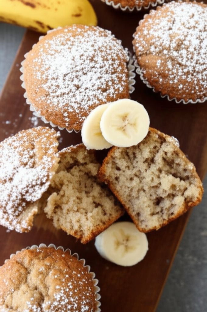 Gluten-Free Vegan Banana Bread Muffins