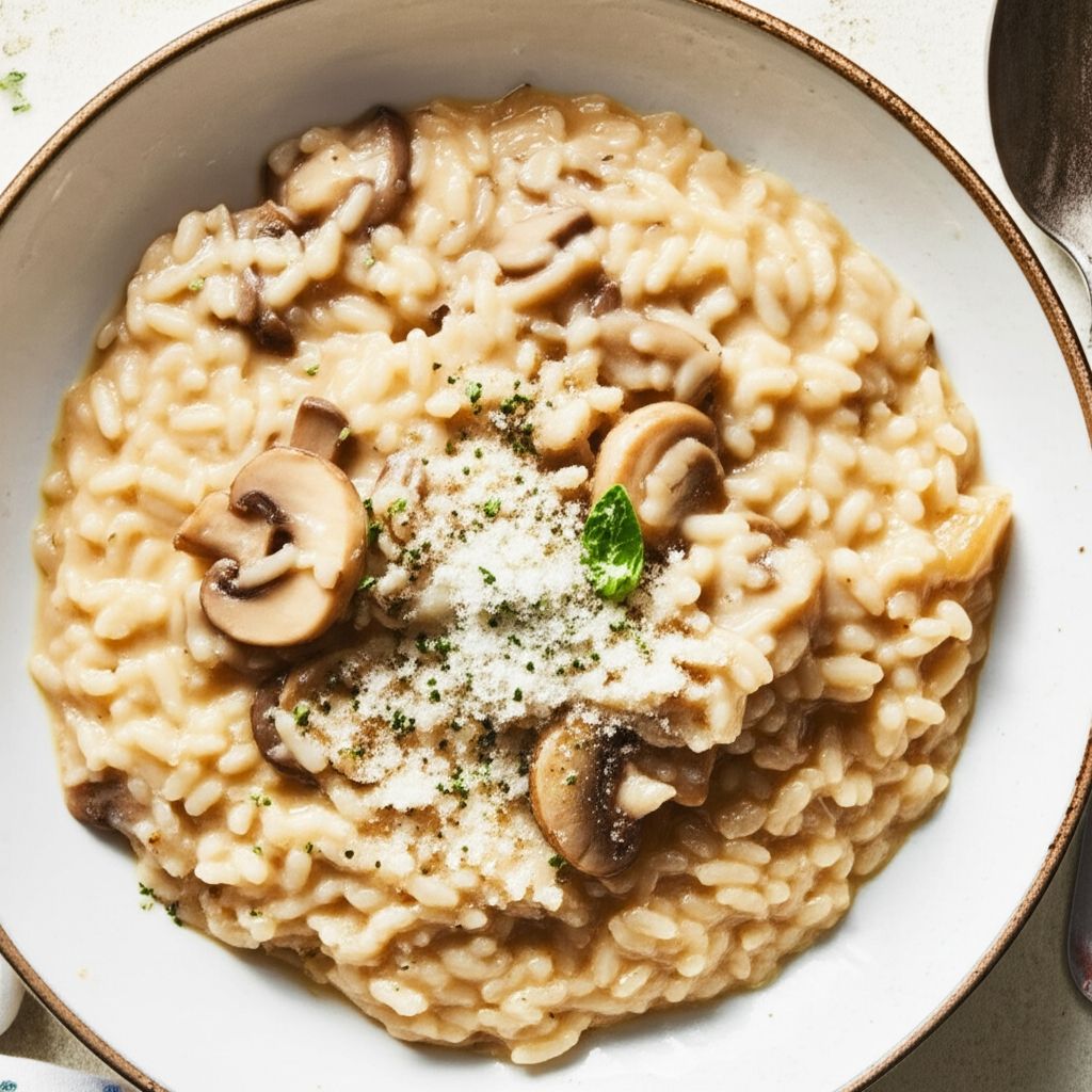 Gourmet Mushroom Risotto
