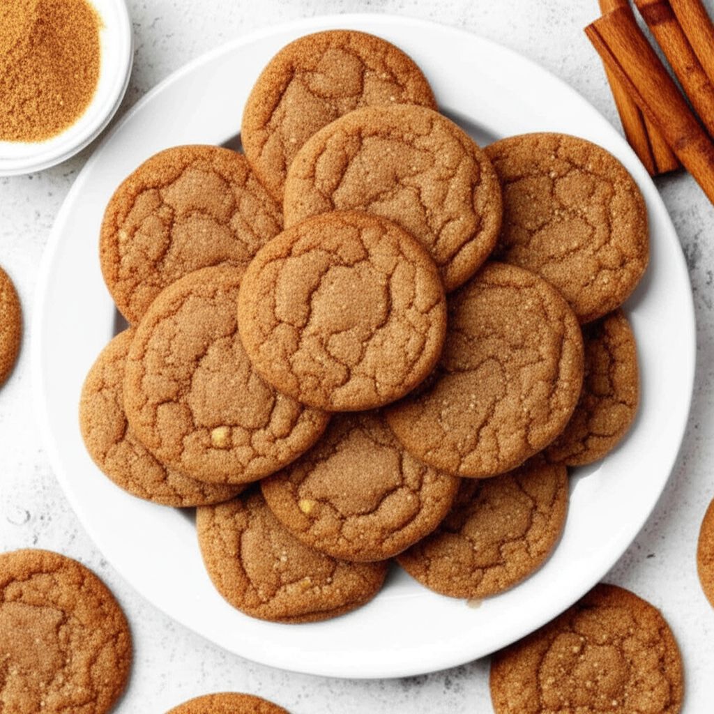Grandma's Gingersnap Cookies