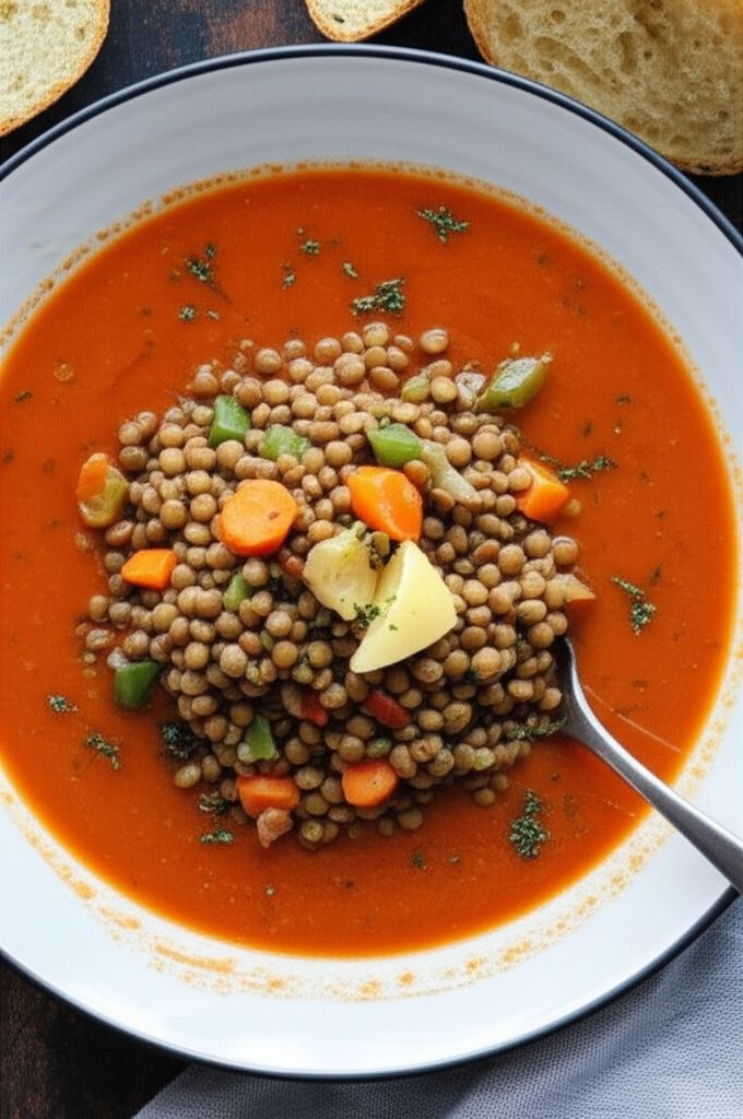 Greek Lentil Soup (Fakes)