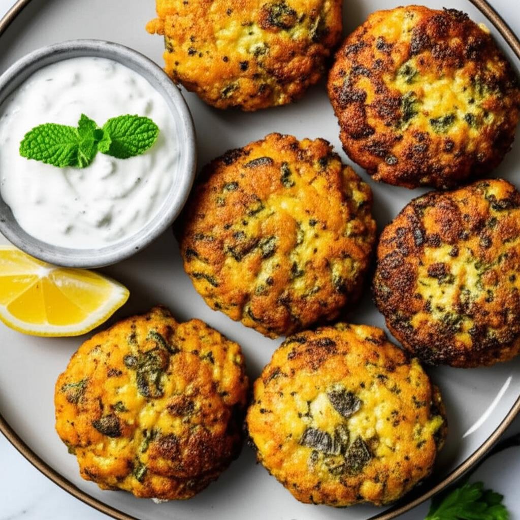 Greek Tomato Feta Fritters (Domatokeftethes)
