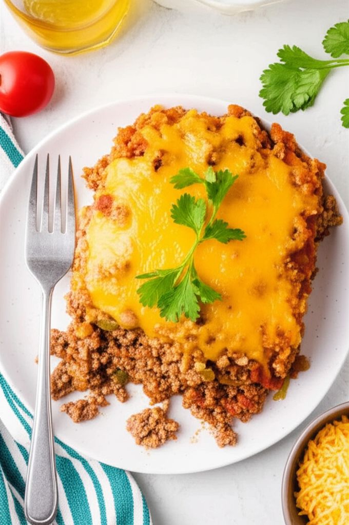 Ground Beef Casserole with Rice