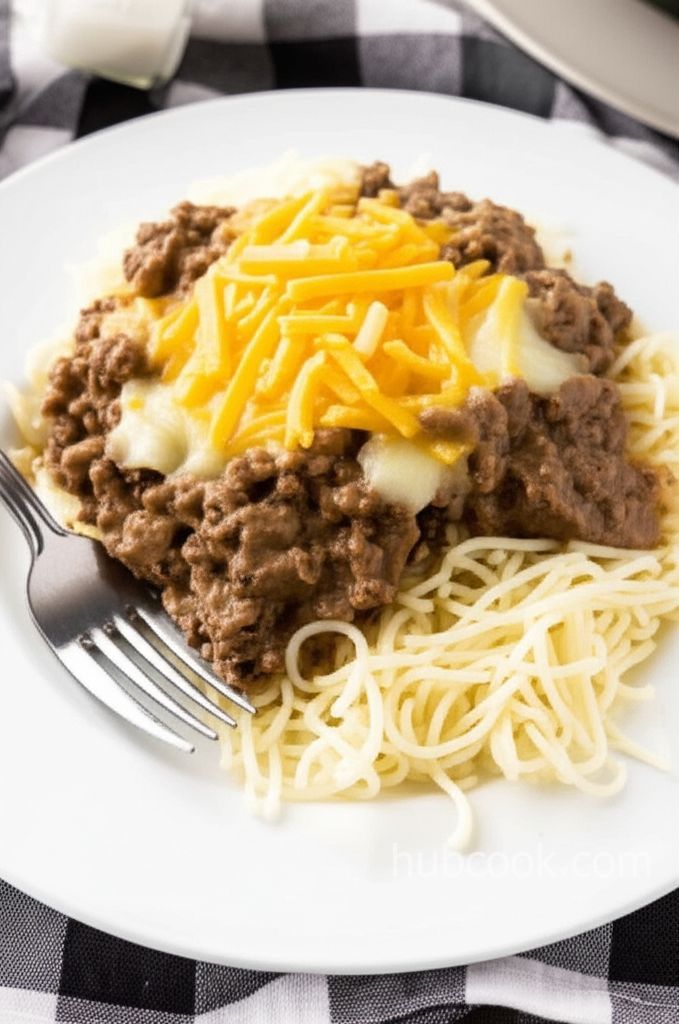 Ground Beef Stroganoff Casserole
