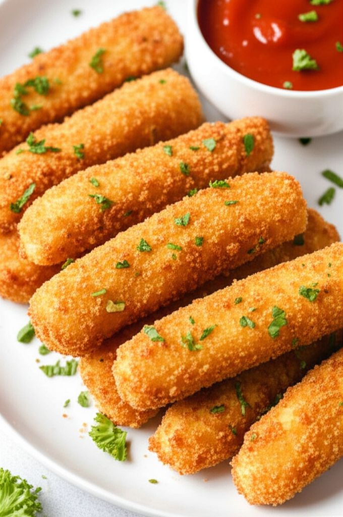 Healthy Mozzarella Sticks