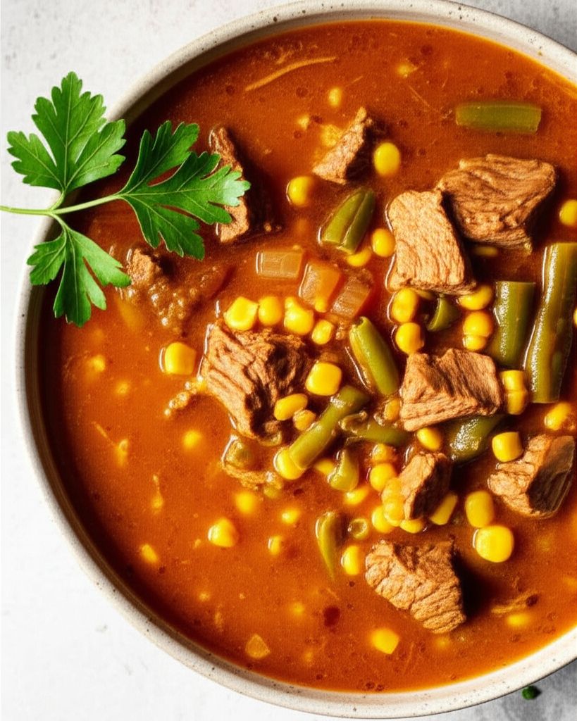 Homemade Vegetable Beef Soup
