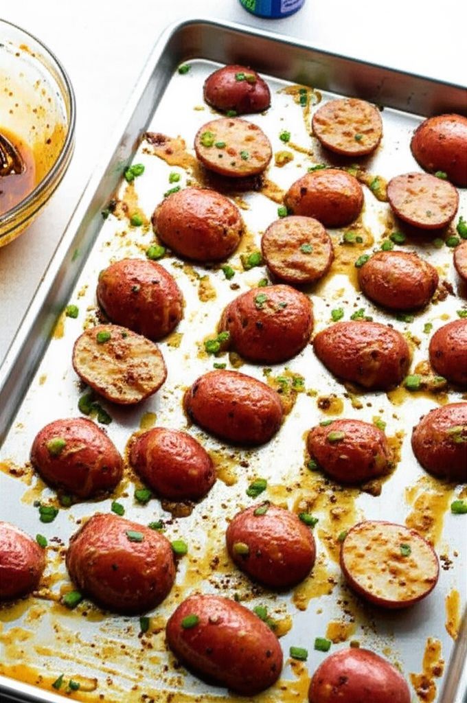 Honey-Mustard Roasted Potatoes
