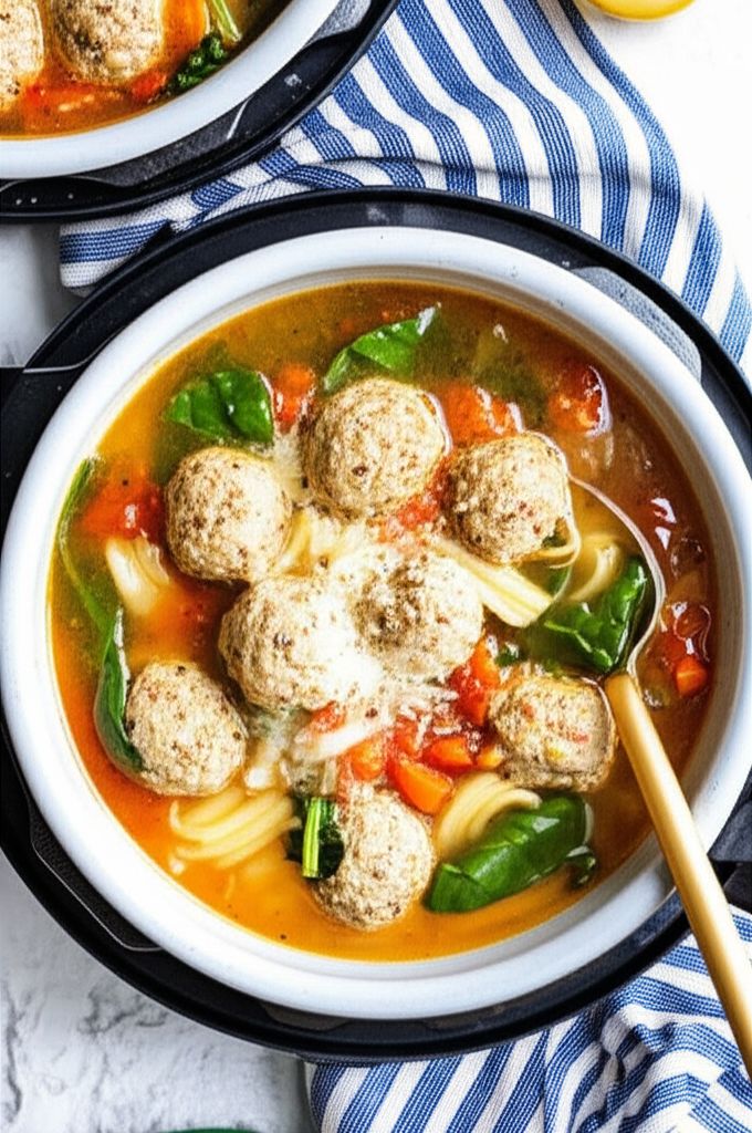 Instant Pot Italian Wedding Soup