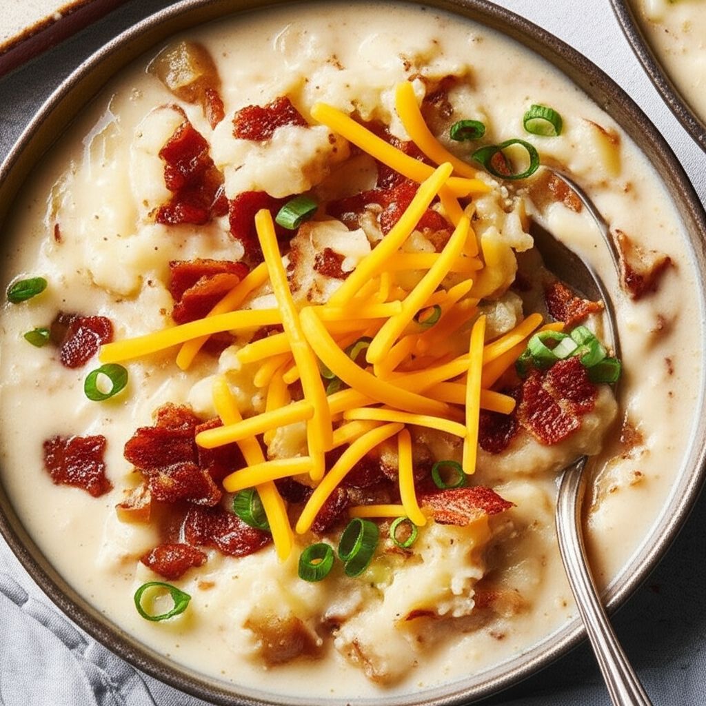 Instant Pot Loaded Baked Potato Soup