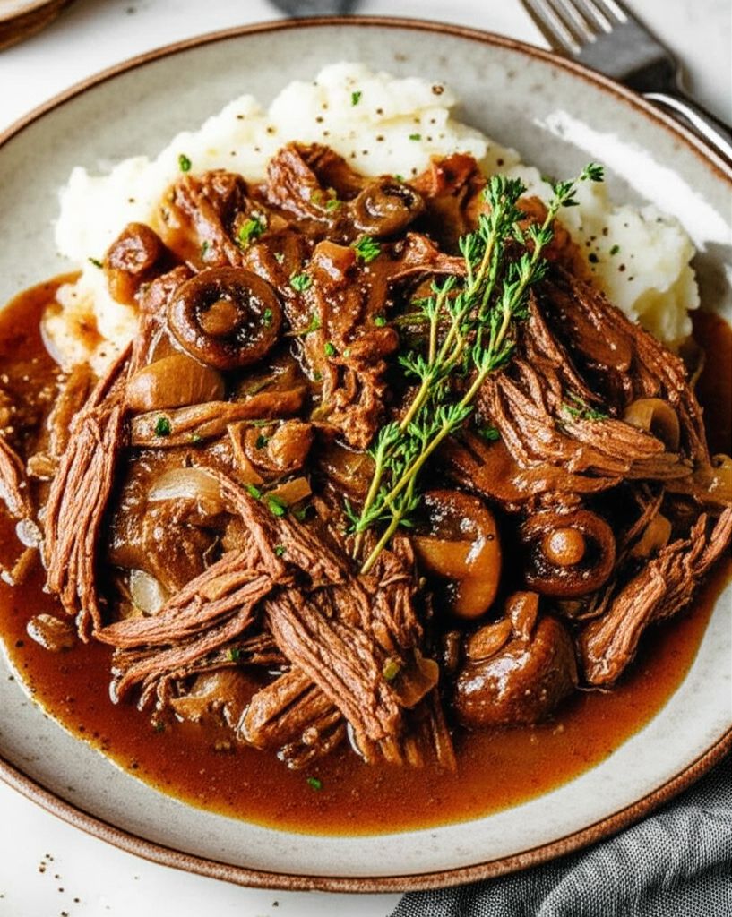 Instant Pot Shredded Flank Steak