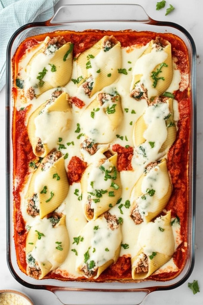 Lasagna-Stuffed Shells