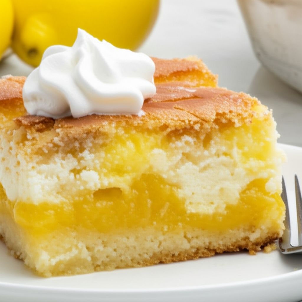 Lemon Dump Cake