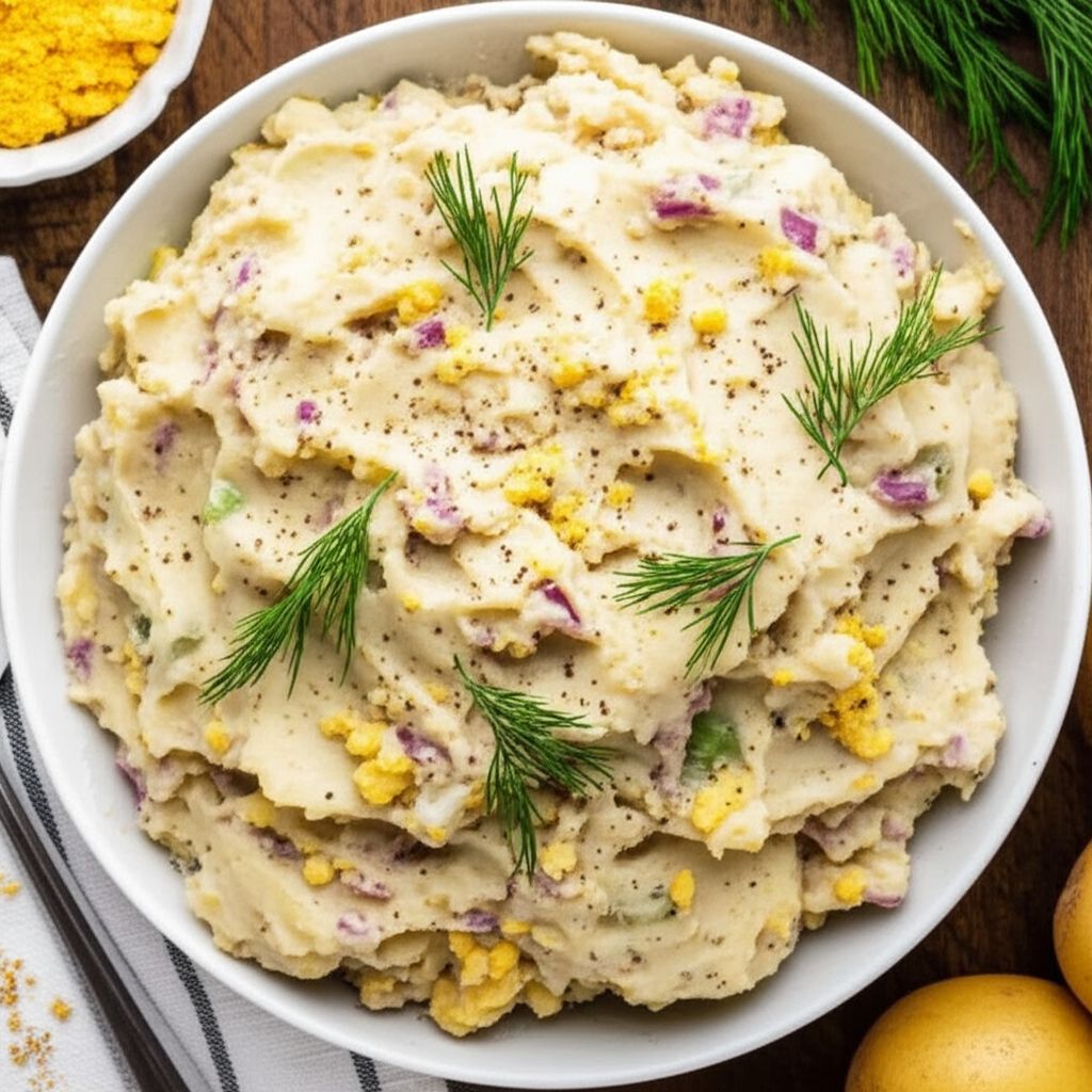 Mom's Mashed Potato Salad
