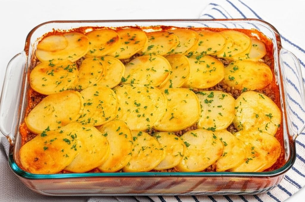 No Eggplant Moussaka