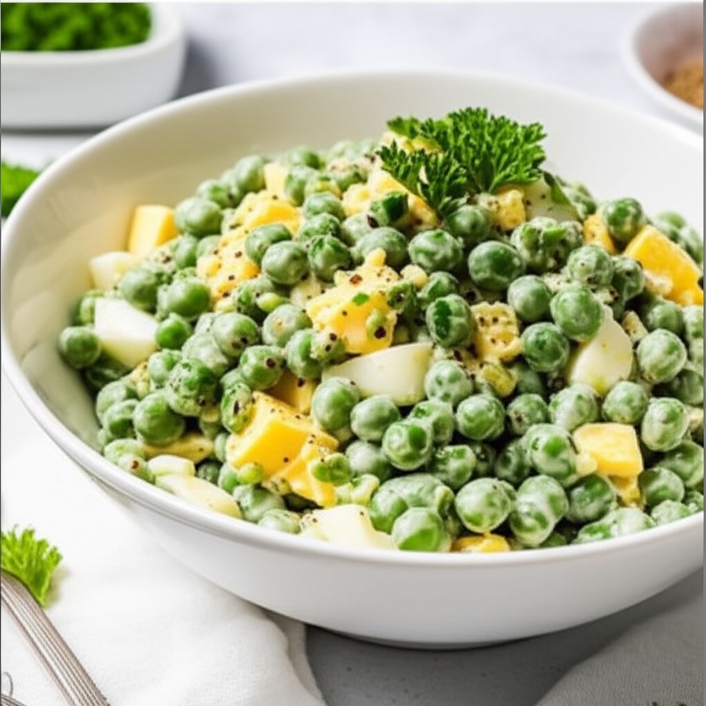 Old Fashioned Pea Salad