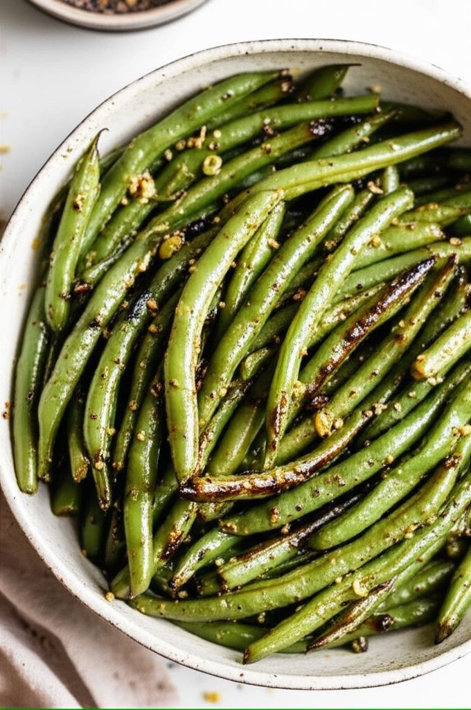 Pan Fried Green Beans