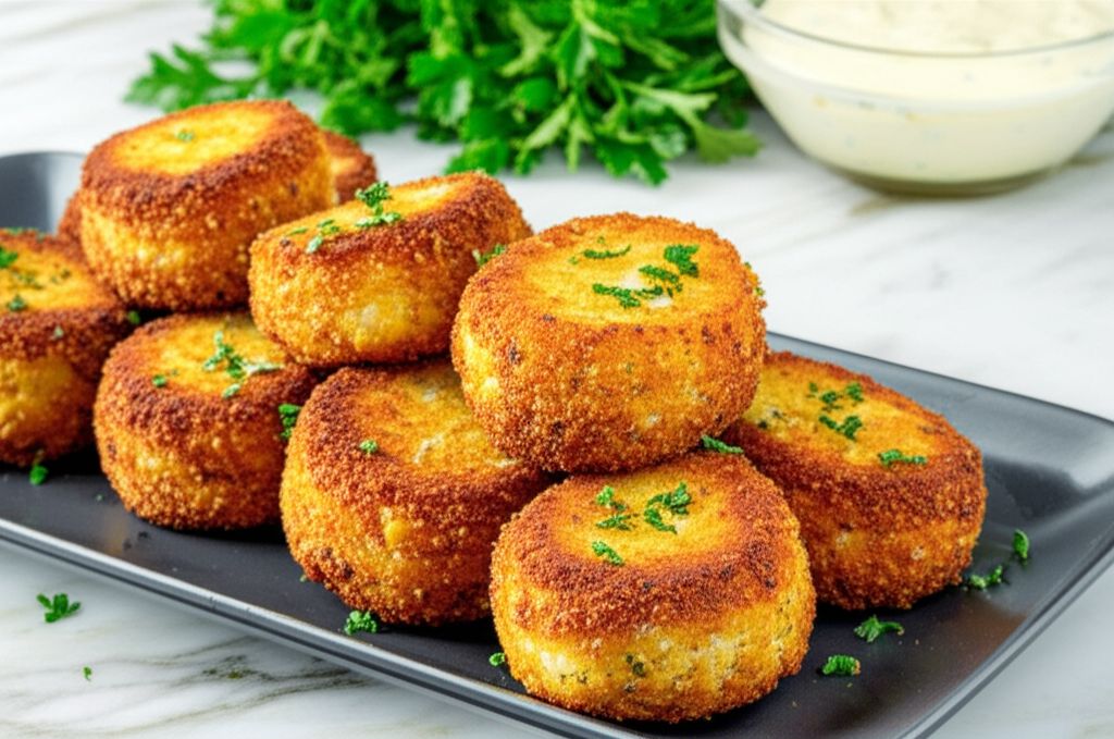 Pancetta and Romano Potato Croquettes