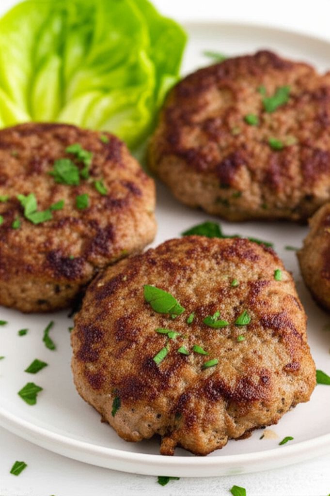 Pan-Fried Turkey Burgers