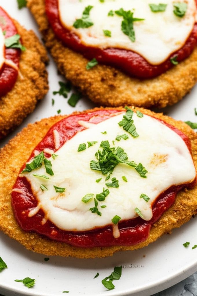 Panko-Breaded Pork Parmigiana