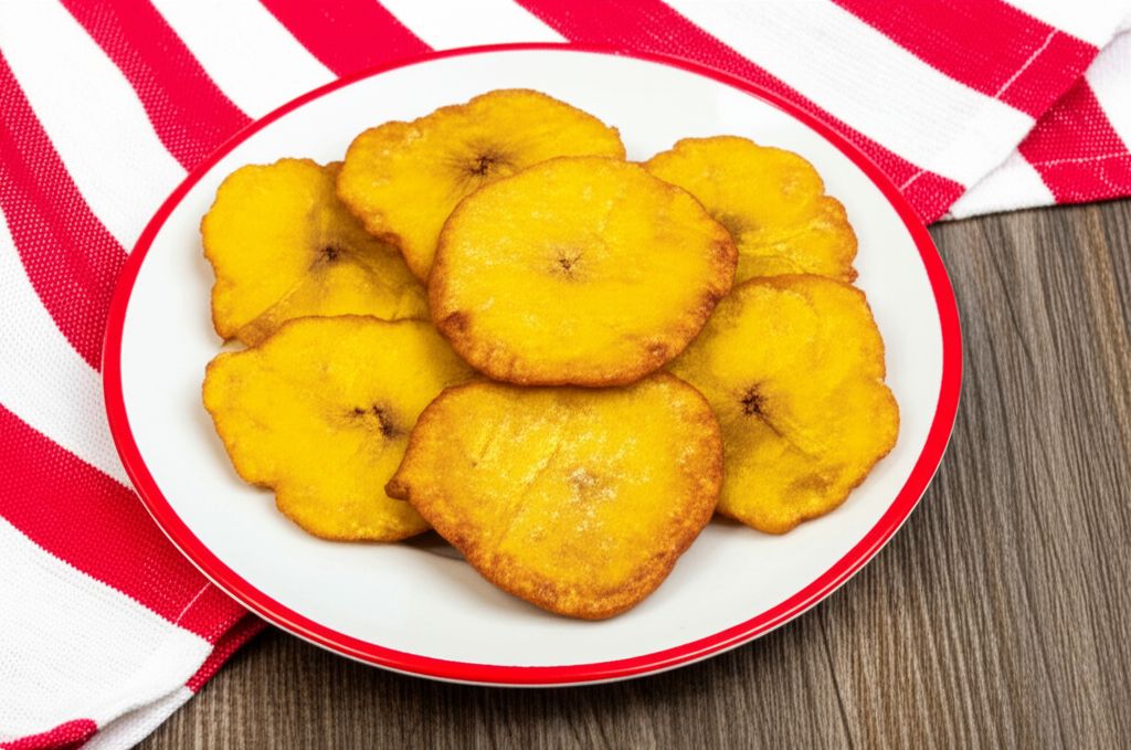 Puerto Rican Tostones (Fried Plantains)