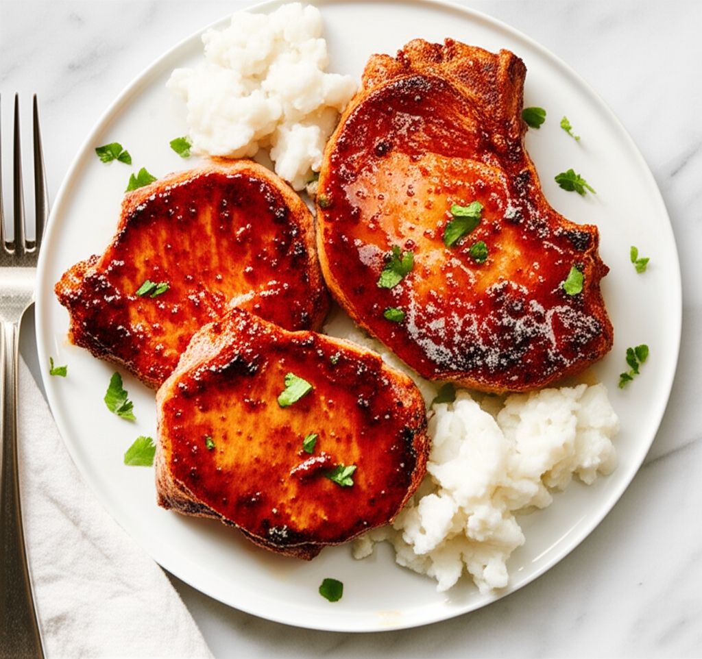Quick and Easy Honey-Garlic Pork Chops