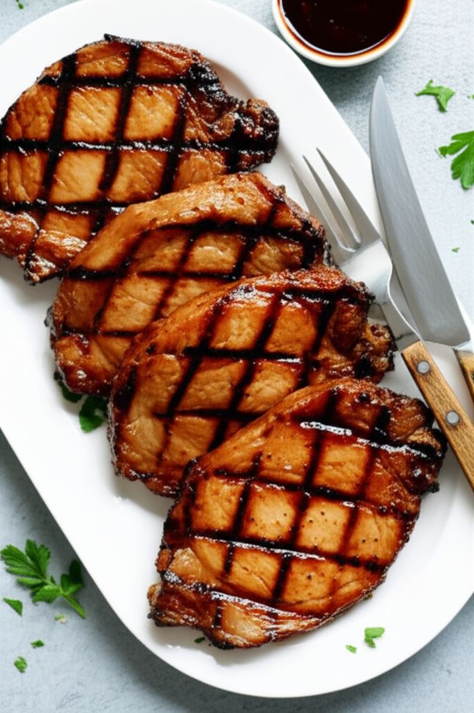 Root Beer Pork Chops