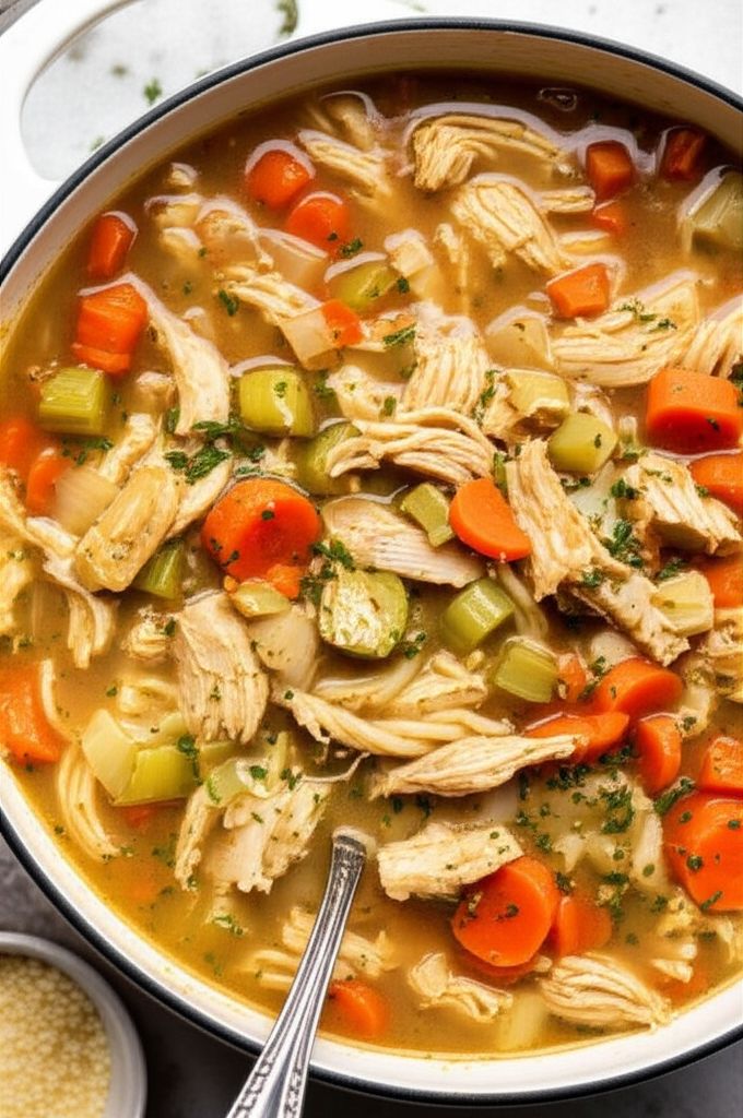Rotisserie Chicken Noodle Soup