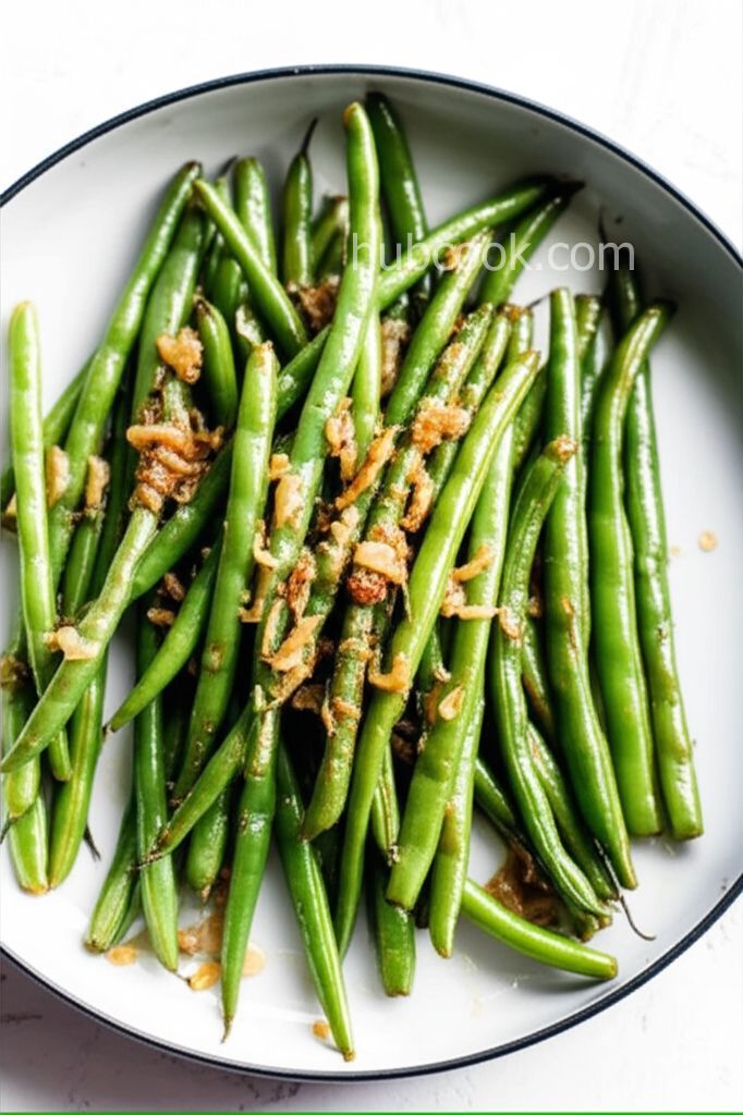 Sautéed Green Beans with Onion