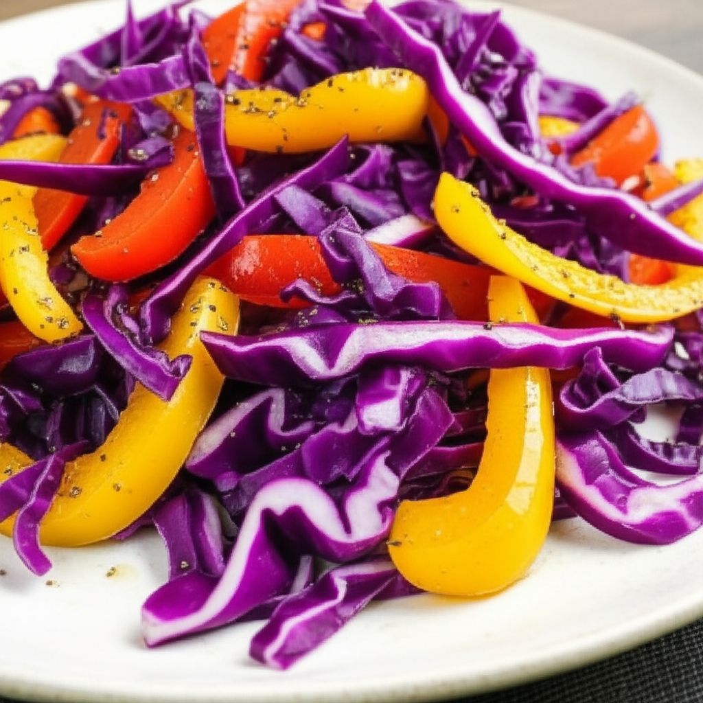 Sauteed Cabbage and Peppers
