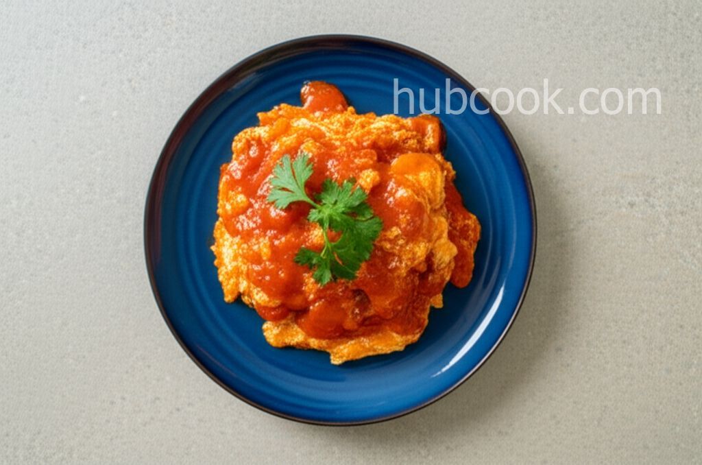 Scrambled Eggs and Tomatoes