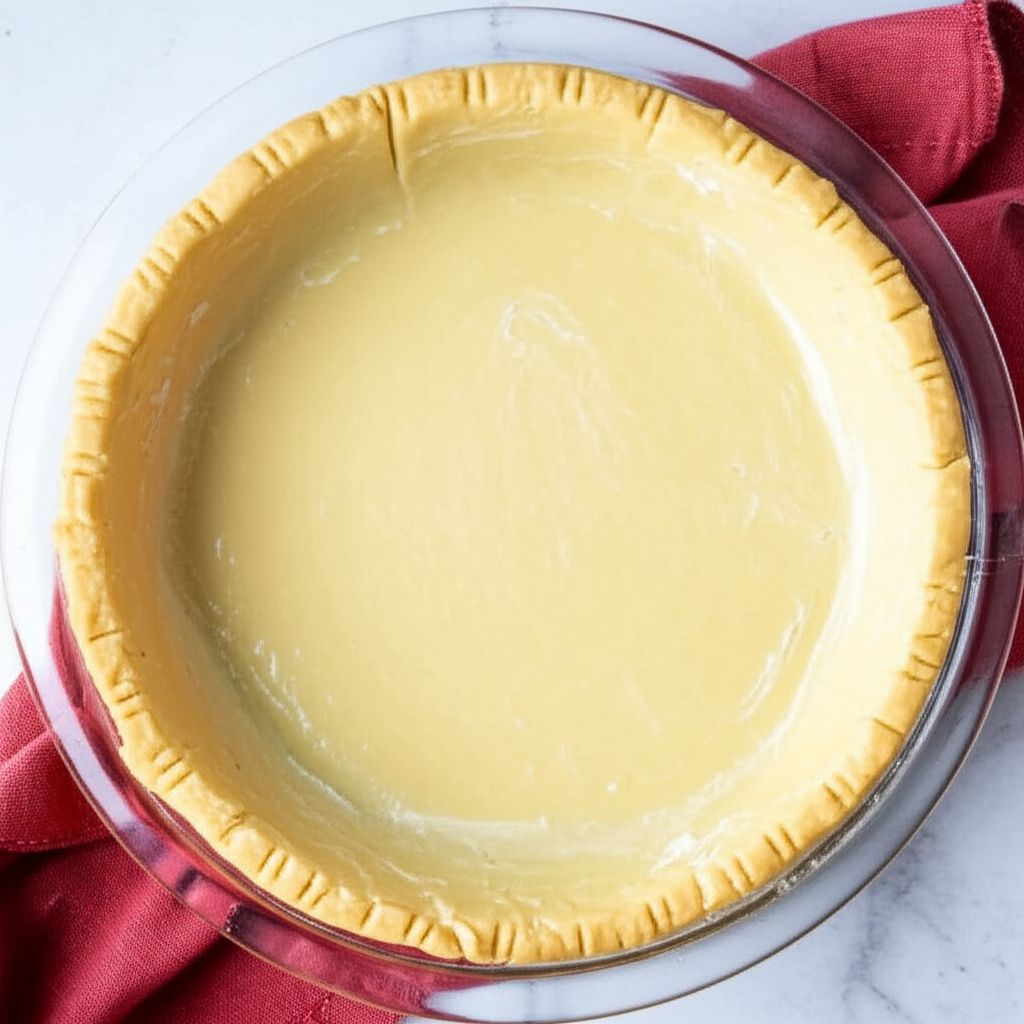 Simple Broccoli and Brie Cheese Quiche