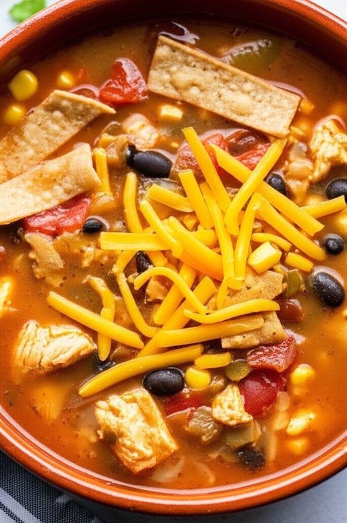 Six Can Chicken Tortilla Soup