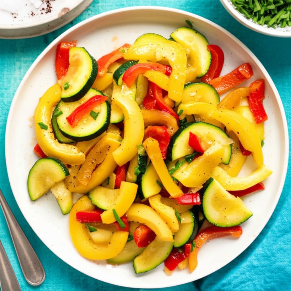 Skillet Zucchini and Squash