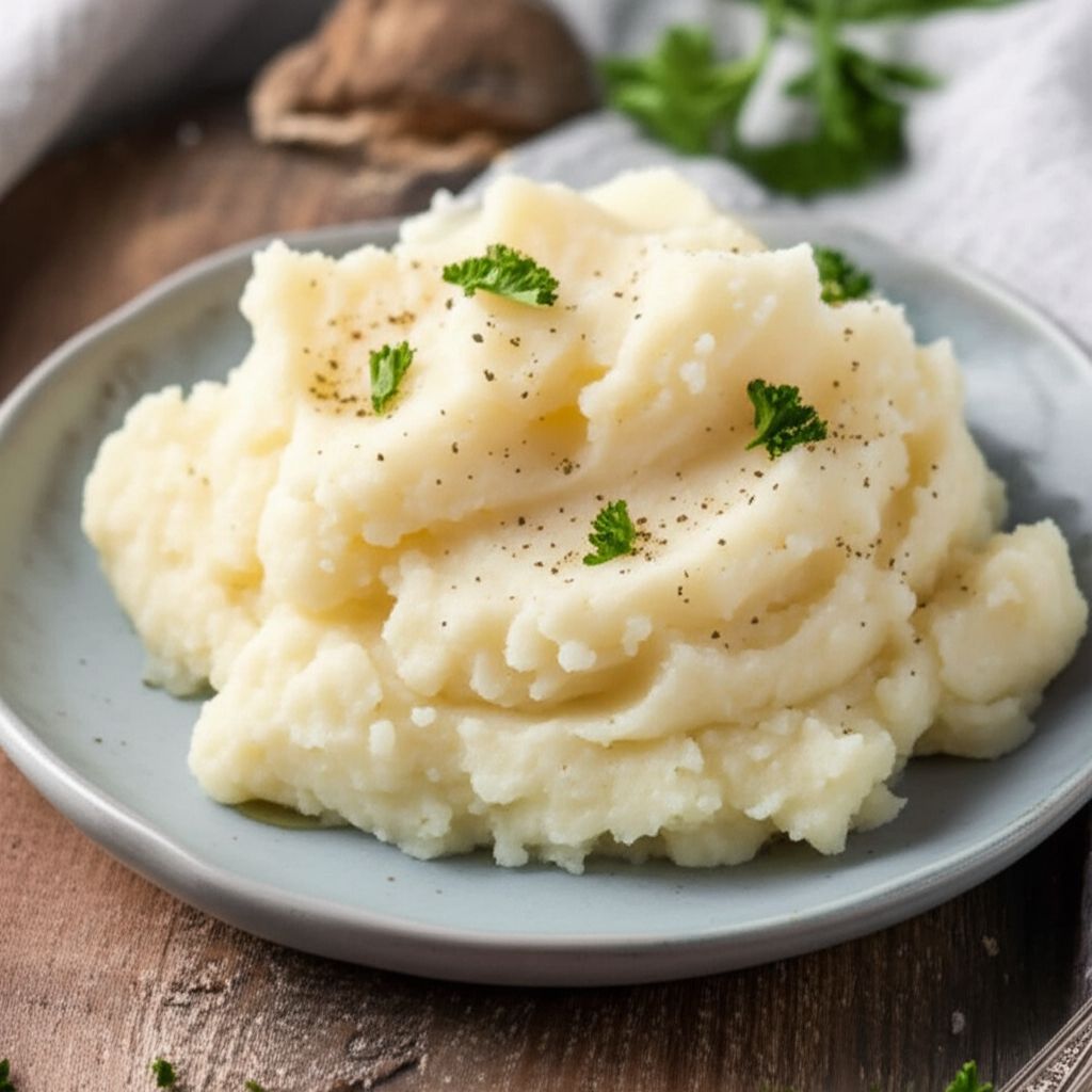 Skin-On Savory Mashed Potatoes