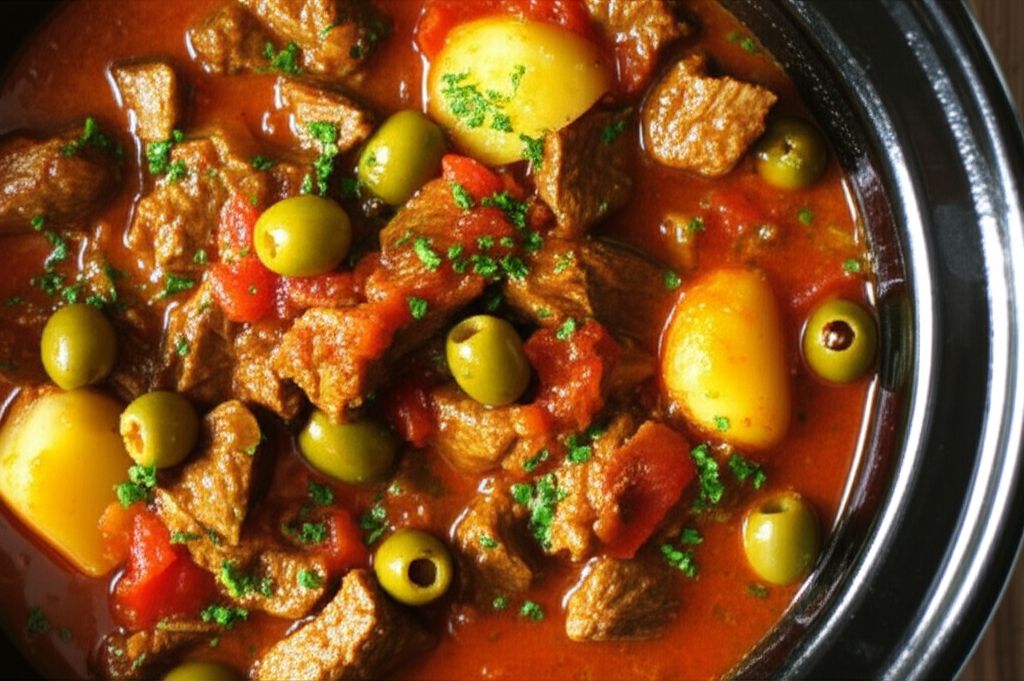 Slow Cooker Spanish Beef Stew